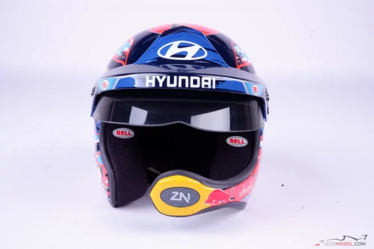 Thierry Neuville 2022 Hyundai WRC mini helmet, 1:2 Bell