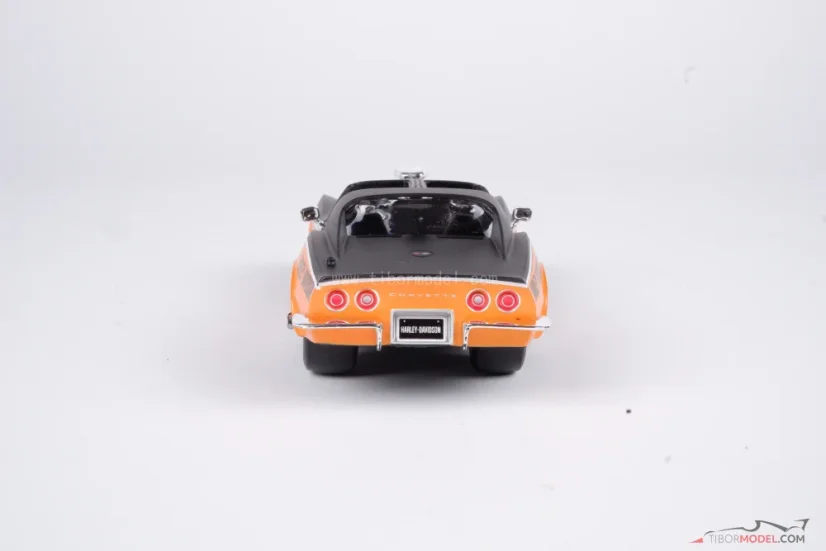 Chevrolet Corvette Stingray (1970) Harley Davidson, 1:24 Maisto