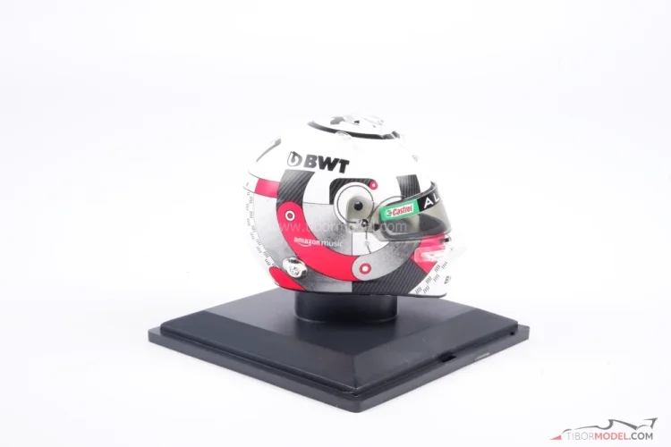 Esteban Ocon 2023, Belgian GP, Alpine helmet, 1:5 Spark