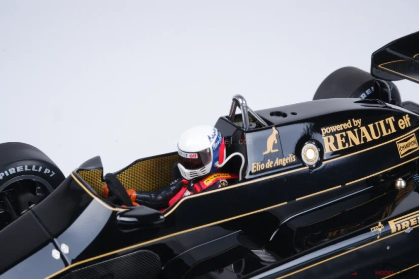 Lotus 93T - Elio De Angelis (1983), Monako, s figúrkou pilota, 1:18 GP Replicas