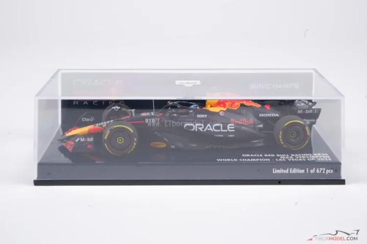Red Bull RB20 - Max Verstappen (2024), Majster sveta, VC Las Vegas, 1:43 Minichamps