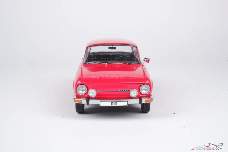 Skoda 100 piros (1969), 1:18 MCG