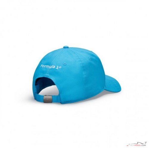 F1 bright blue baseball cap