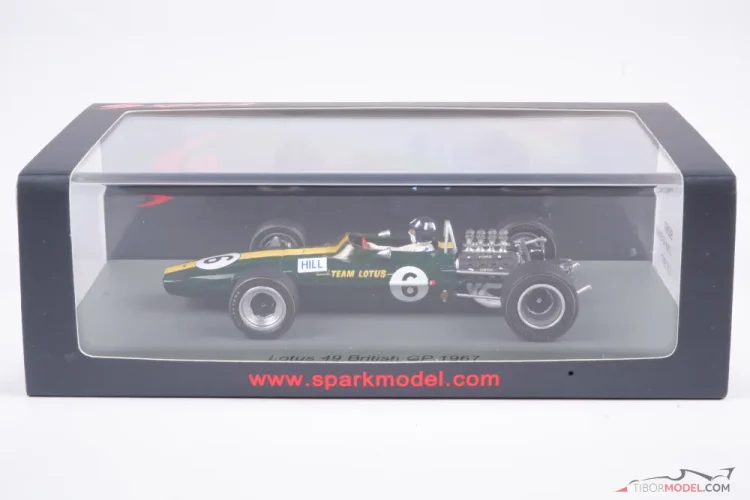 Lotus 49 - Graham Hill (1967), VC Veľkej Británie, 1:43 Spark