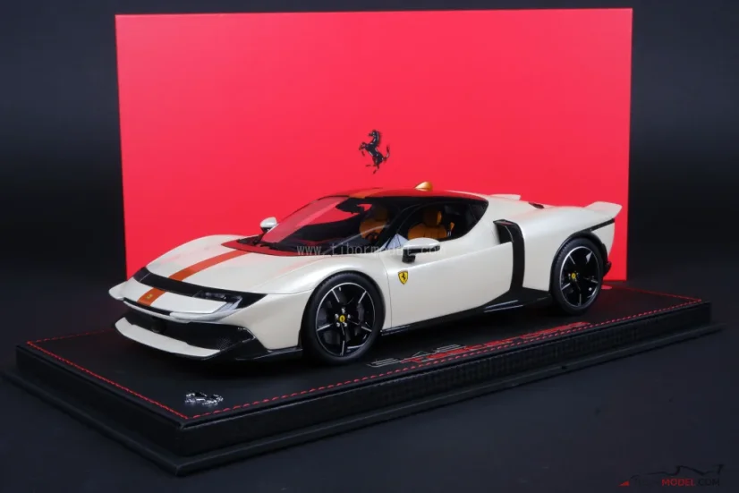 Ferrari 849 Testarossa (2025) biele, 1:18 BBR