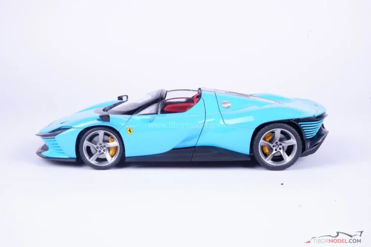 Ferrari Daytona SP3 (2022) kék, 1:18 Bburago Signature