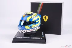 Oliver Bearman 2024 VC Saudské Arábie mini přilba, Ferrari, 1:5 Looksmart
