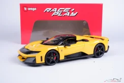 Ferrari F80 (2025) sárga, 1:18 Bburago