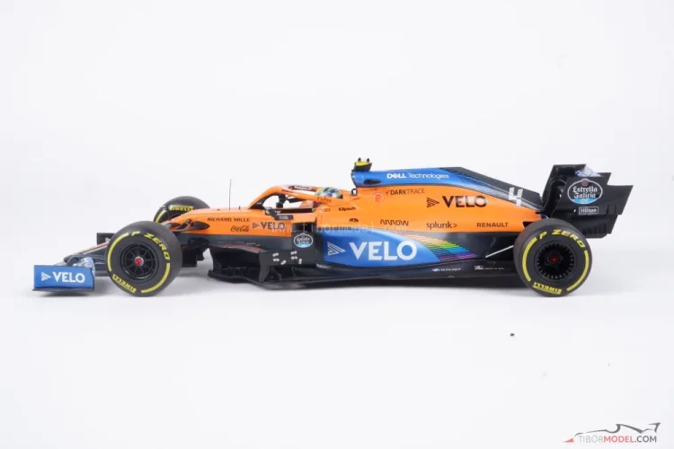 Model car McLaren MCL35 Norris 2020, 1:18 Minichamps | Tibormodel.com