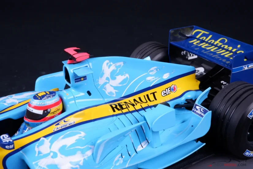 Renault R25 - Fernando Alonso (2005), British GP, 1:18 Minichamps