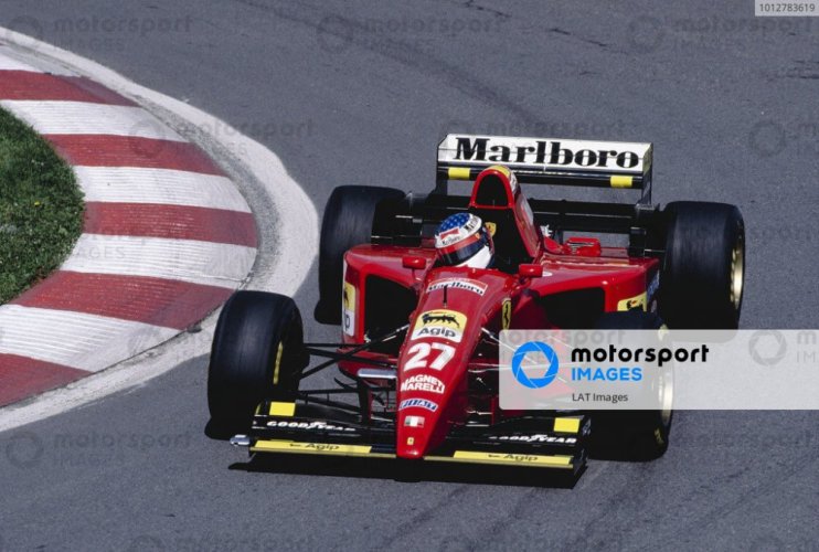 Ferrari 412 T2 - Jean Alesi (1995), Víťaz VC Kanady, bez figúrky pilota, 1:18 GP Replicas