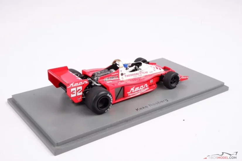 Wolf WR3 - Keke Rosberg (1978), VC Nemecka, 1:43 Spark