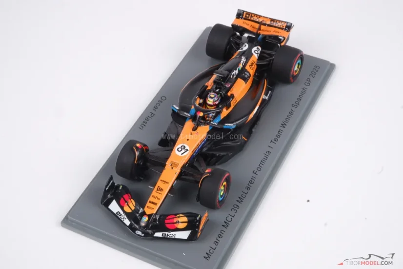McLaren MCL39 - Oscar Piastri (2025), Winner Spanish GP 1:43 Spark