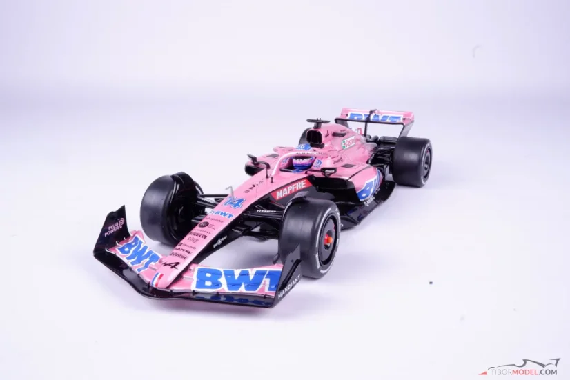 Alpine A522 - Fernando Alonso (2022), VC Bahrajnu, 1:18 Solido