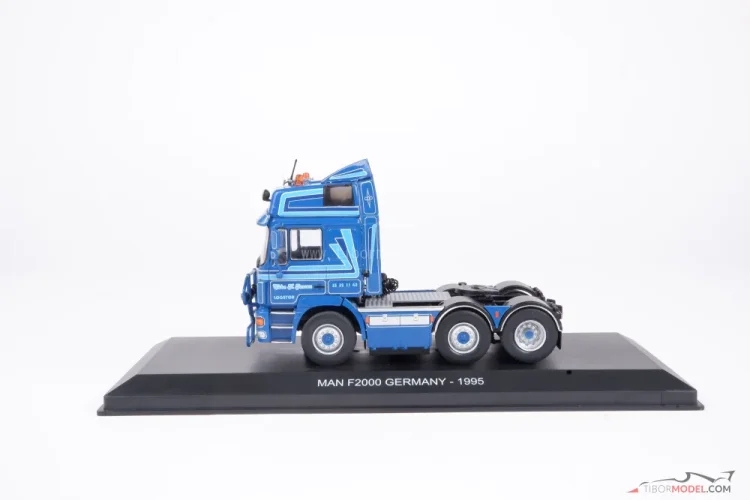 MAN F2000 (1995) blue, 1:43 Altaya