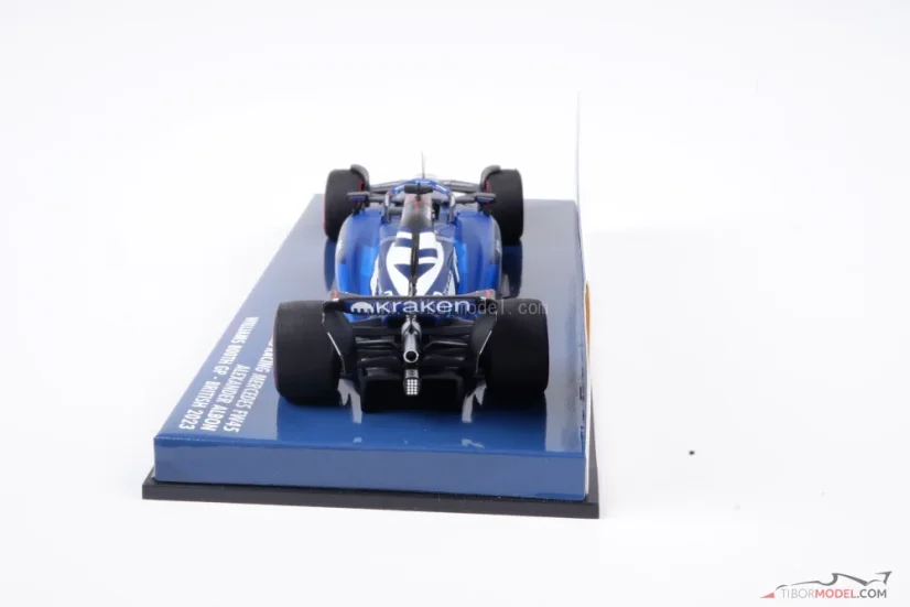 Williams FW45 - Alex Albon (2023), 800. preteky Silverstone, 1:43 Minichamps