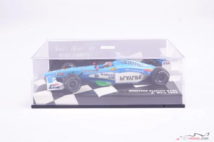 Benetton B199 - Alex Wurz (1999), 1:43 Minichamps