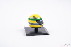 Ayrton Senna 1985 Lotus mini helmet, 1:10 Minichamps