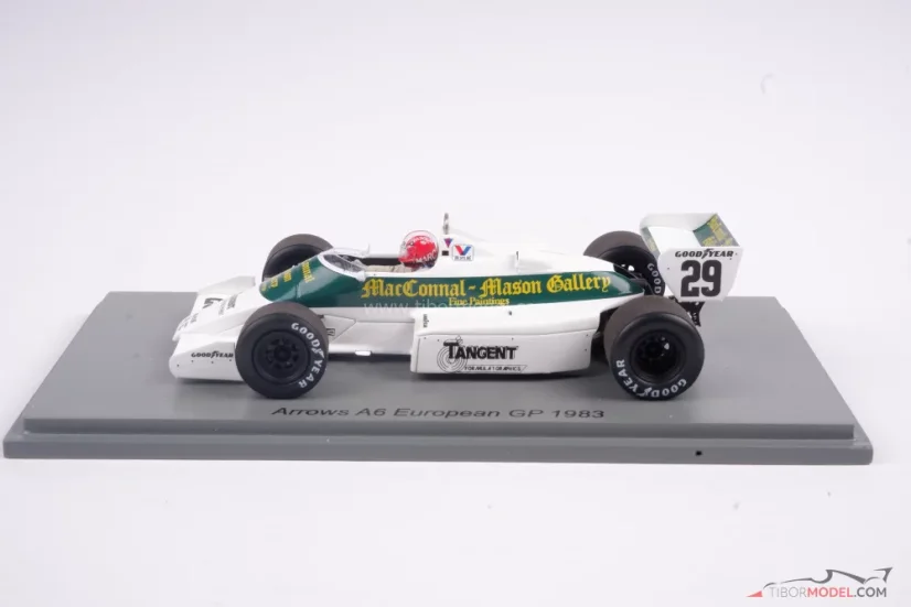 Arrows A6 - Marc Surer (1983), European GP, 1:43 Spark