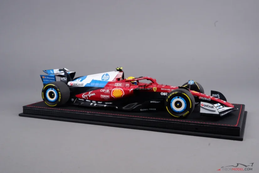 Ferrari SF-25 - Lewis Hamilton (2025) Miami GP, 1:18 BBR