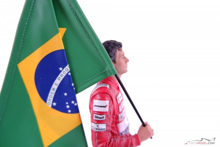 Ayrton Senna, McLaren, Víťaz VC Brazílie 1991, 1:10 Iron Studios