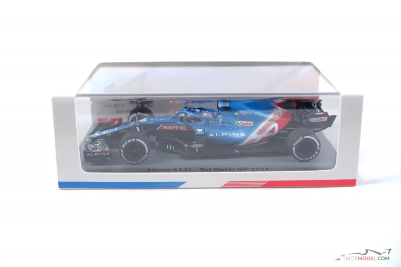 Alpine A521 - Fernando Alonso (2021), 3. Katar, 1:43 Spark
