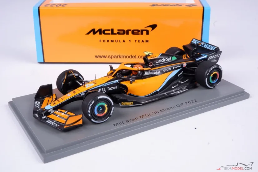 McLaren MCL36 - Lando Norris (2022), VC Miami, 1:43 Spark