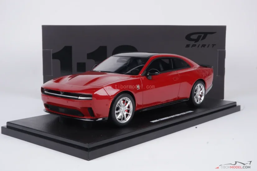 Dodge Charger Daytona (2025) červený, 1:18 GT Spirit