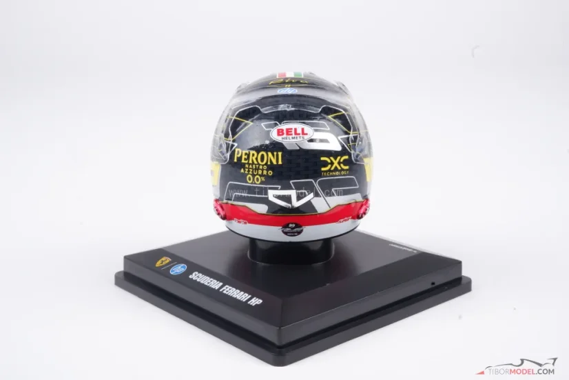 Charles Leclerc 2024 VC Itálie mini přilba, Ferrari, 1:5 Looksmart