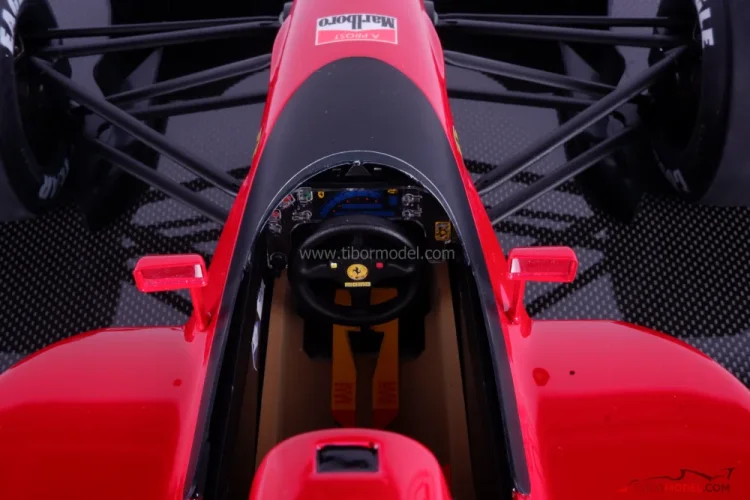 Model car Ferrari 643 Alain Prost 1991, 1:8 WRX Rosso | Tibormodel.com