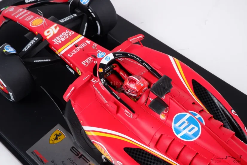 Ferrari SF-24 - Charles Leclerc (2024), Winner US GP, 1:18 Looksmart