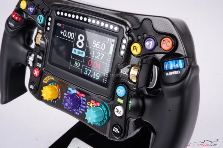 Mercedes W11 (2020) steering wheel, L. Hamilton, 1:2 Minichamps
