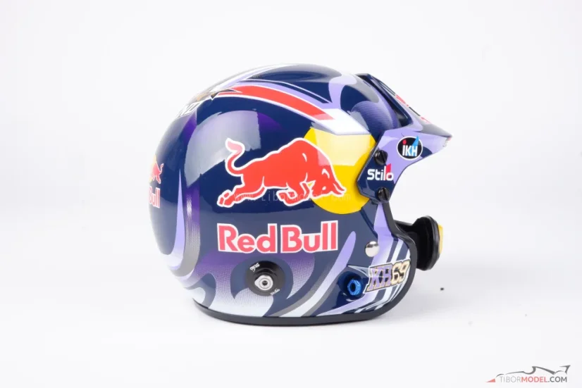 Kalle Rovanperä 2025 Toyota WRC mini prilba, 1:2 Stilo