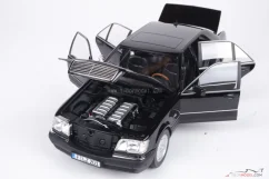 Mercedes S600 (1997) čierny, 1:18 Norev