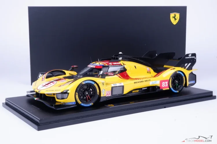 Model Ferrari 499P LeMans 2025 Kubica, 1:18 Looksmart | Tibormodel.com