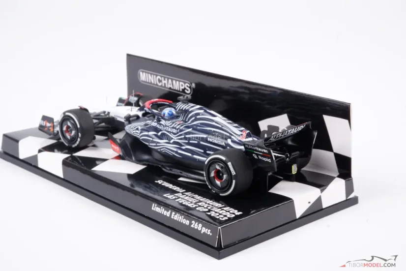 AlphaTauri AT04 - Daniel Ricciardo (2023), Las Vegas, 1:43 Minichamps
