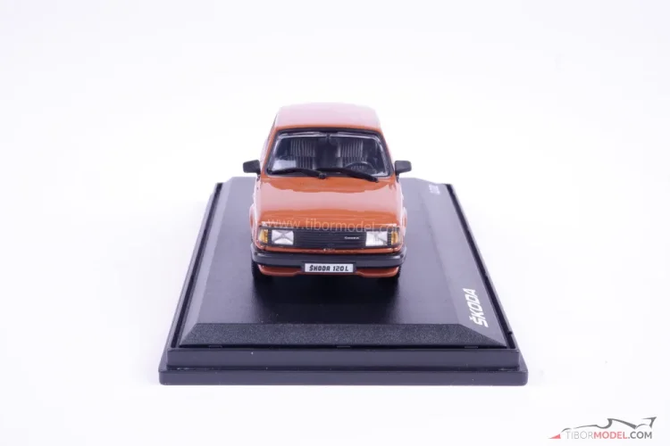 Skoda 120L (1984), cinnamon brown, 1:43 Abrex