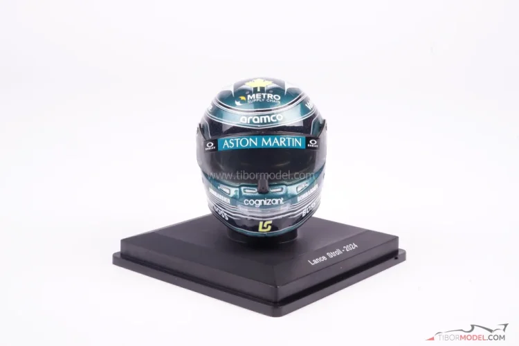 Lance Stroll 2024, Aston Martin přilba, 1:5 Spark