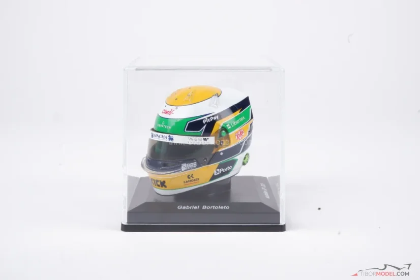 Gabriel Bortoleto 2025 mini prilba, Sauber, 1:5 Spark