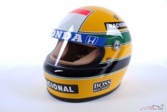 Ayrton Senna 1988 McLaren helmet, 1:2