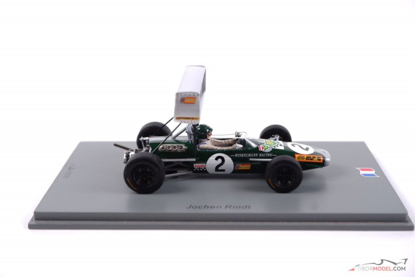 Brabham BT23C - J. Rindt (1968), F2 series, 1:43 Spark