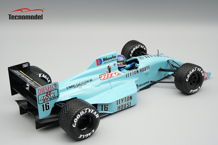 March 881 - Ivan Capelli (1988), Német Nagydíj, pilótafigurával 1:18 Tecnomodel