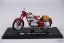 Jawa 350 Pérák oldaltáskákkal, bordó (1950), 1:18 Abrex