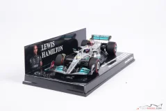Mercedes W13 - Lewis Hamilton (2022), VC Velké Británie, 1:43 Minichamps