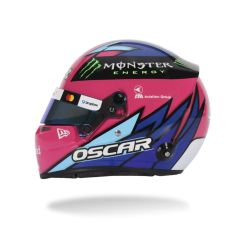 Oscar Piastri 2025 Las Vegas Nagydíj mini sisak, McLaren, 1:2 Bell