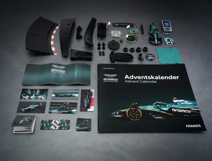 Aston Martin makett - Adventi naptár
