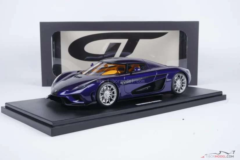 Koenigsegg Regera (2025) fialový, 1:18 GT Spirit