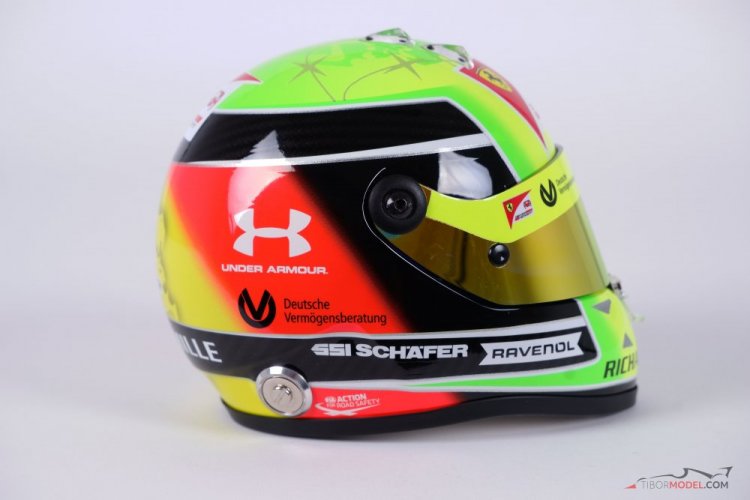 Mick Schumacher 2020 F2 Champion helmet, 1:2 Schuberth