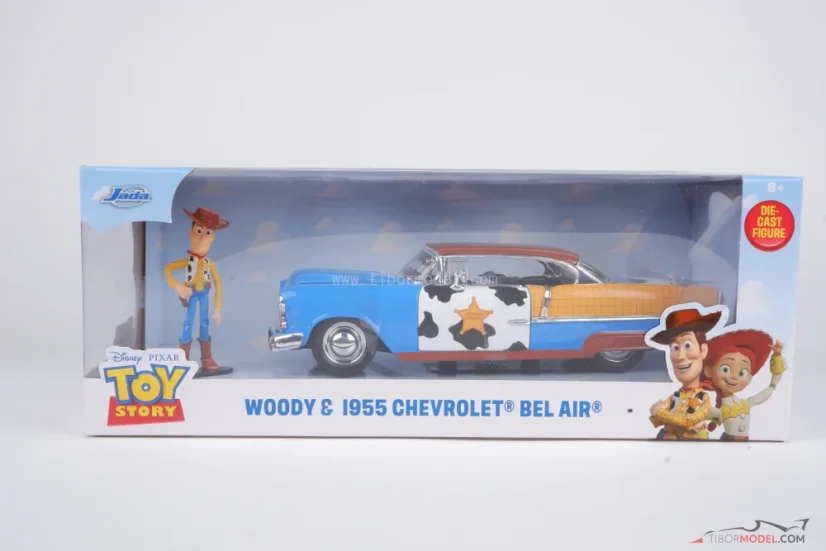 Woody a Chevrolet Bel Air (Toy Story), 1:24 Jada