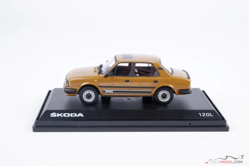 Škoda 120L (1984), tabáková, 1:43 Abrex